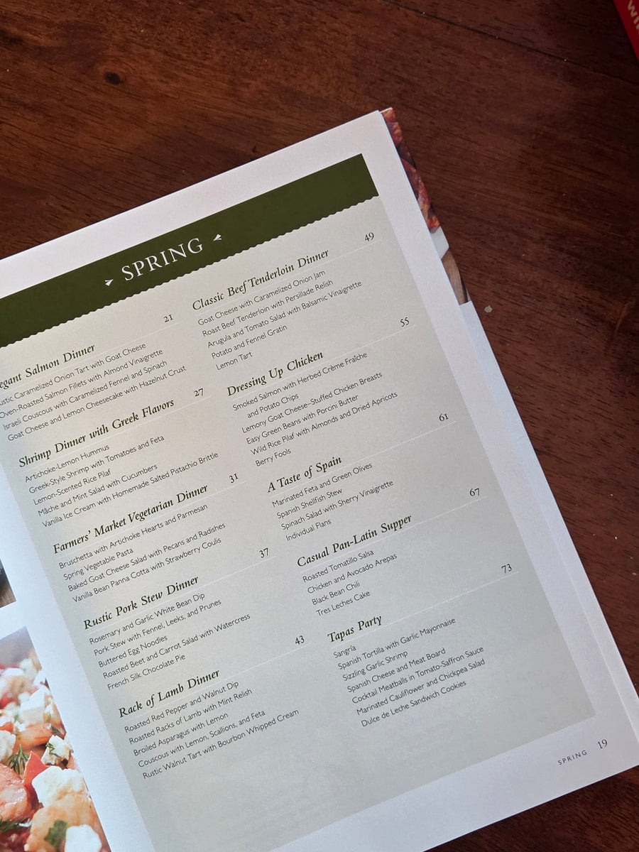 America's Test Kitchen Menu Cookbook| Booklady Cooks