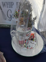 Christmas Teacup Miniature - Handcrafted