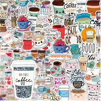 Cute Coffee-Themed Sticker Pack – Fun & Aesthetic Designs