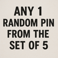 Caffeine Lover's 5 brew enamel pins , Personalize DIY