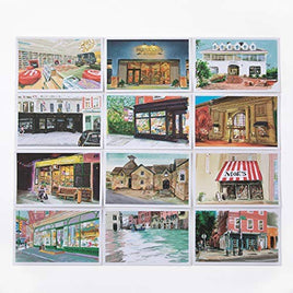 Postcards of Bookshops, Lucky Dip Set, Cool Illustrations