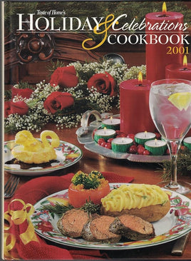 Taste of Home's Holiday & Celebrations Cookbook 2001 cover image