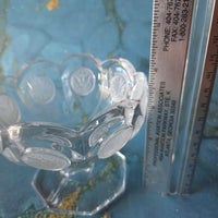 Midcentury Fostoria Coin Glass Candy Dish/Compote