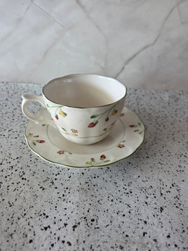 Vintage Teacup Provincial Design by Nikko