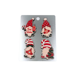 Christmas Gnome Magnets - Fridge Embellishments