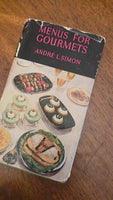 Menus for Gourmets
