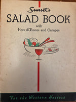 Sunset's Salad Book with Hors d'Oevres and Canapes