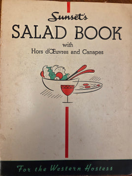 Sunset's Salad Book with Hors d'Oevres and Canapes