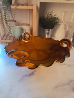 Imported Italian Fruit Bowl - signed by the artist
