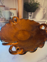 Imported Italian Fruit Bowl - signed by the artist