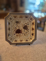 Vintage Japanese Gold Castle Plate