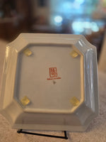 Vintage Japanese Gold Castle Plate