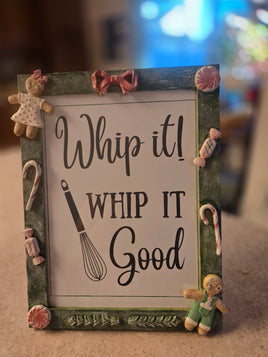 Baking Signs - Handmade Frames