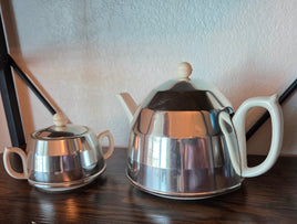 Sadler Teapot, Cozy and Sugar Bowl