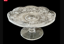 Footed Cheese Server/Salver - Viking Prelude Pattern
